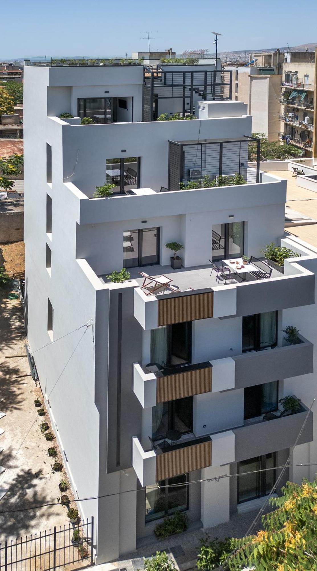 The Meta Stay-rooftop Access Sunny Apartamento Atenas